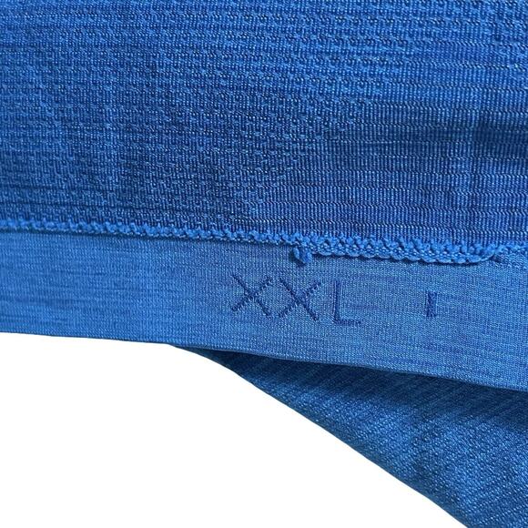 Lululemon Mens Metal Vent Tech T Shirt Size XXL Blue Athletic Gym Workout - Picture 6 of 6